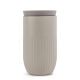 Sagaform Tova isolierter Becher, 320ml auslaufsicher und spülmaschinenfest beige
