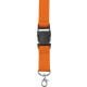 Lanyard aus Polyester Bobbi orange