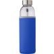 Glasflasche (500ml) mit einem Neoprenhülle Nika Kobaltblau