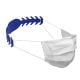 Maskenhalterung 'Comfort', medium standard-blau pp