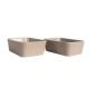 Sagaform Flora Auflaufform mini 2-tlg. beige