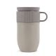 Sagaform Ted isolierter Becher, 280ml auslaufsicher und spülmaschinenfest beige