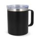 T-ceramic Thermobecher mit Deckel Danube 350ml schwarz