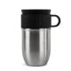 Sagaform Ted isolierter Becher, 280ml auslaufsicher und spülmaschinenfest silber