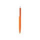 X3-Stift mit Smooth-Touch orange/ weiß