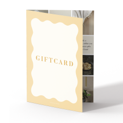Geschenkkarte LUXURY, Individuell bedruckte Grußkarte