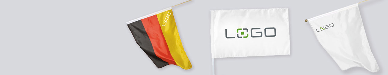 Flaggen & Fahnen mit Logo bedrucken